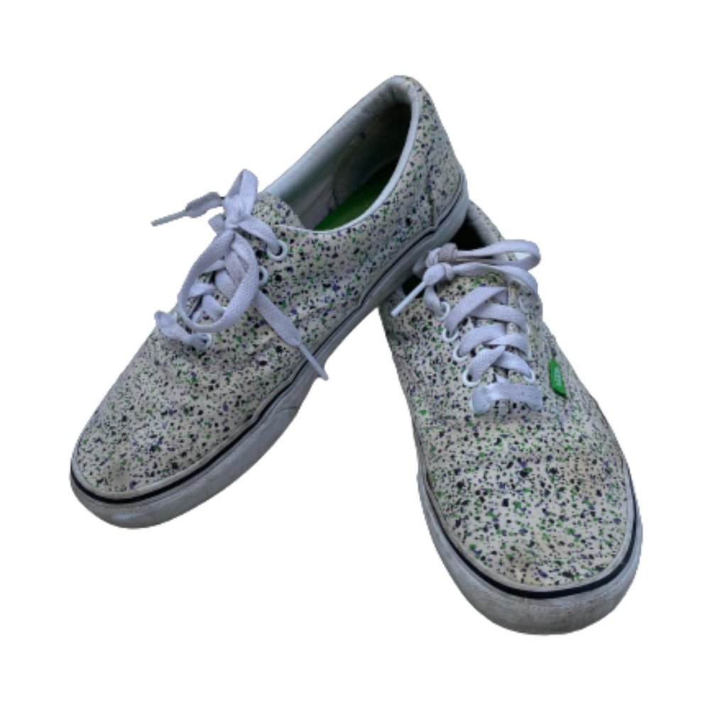 VANS ERA TC8R MULTI-COLOR WHITE SIZE 10